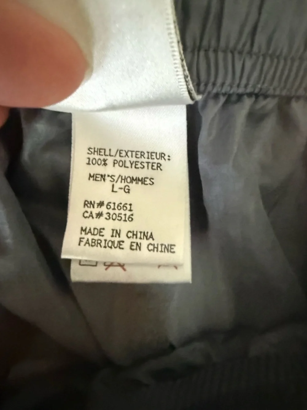 Vintage 90’s The North Face Logo Gorpcore Gray Windbreaker Pants Outdoor